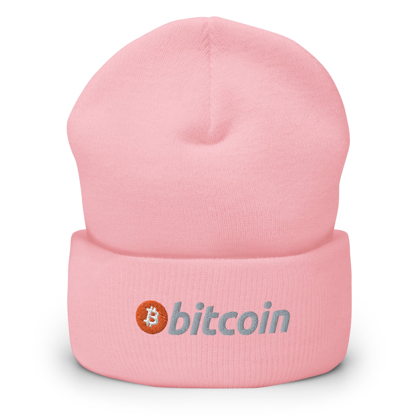 'Bitcoin' Cuffed Beanie