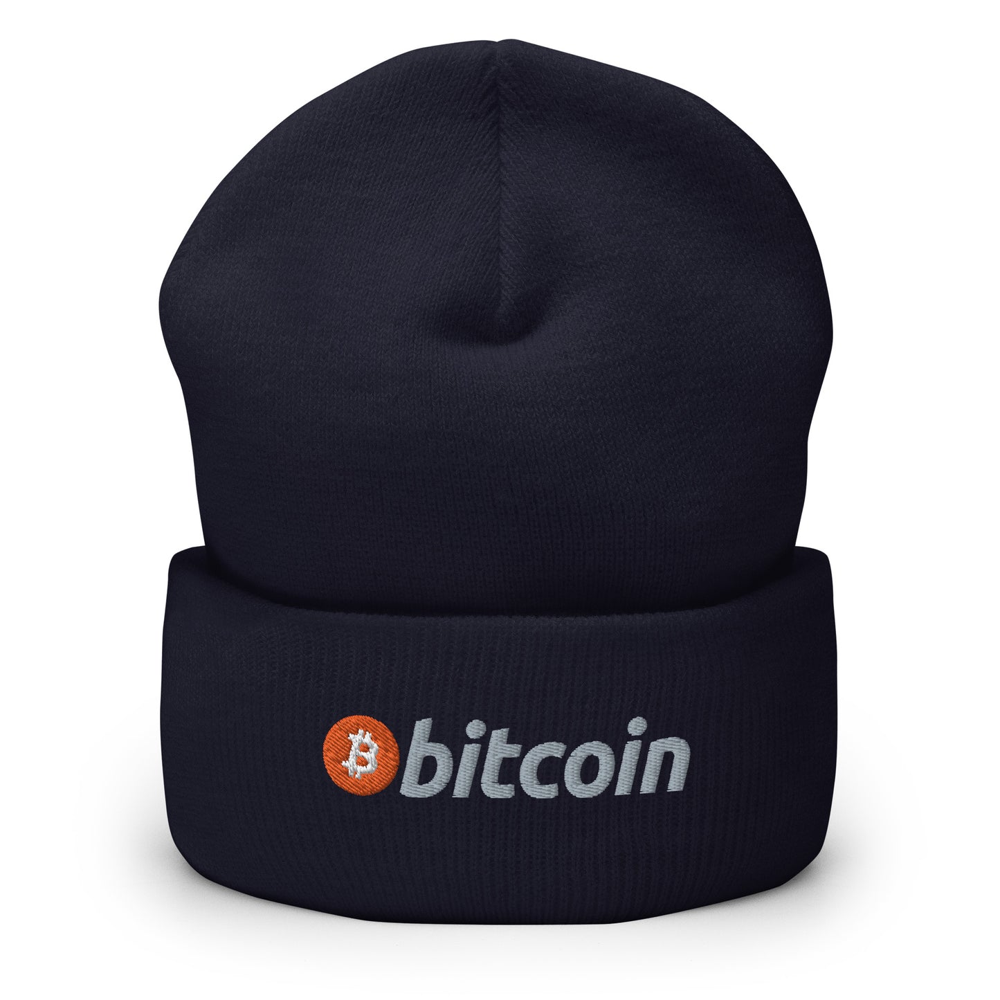 'Bitcoin' Cuffed Beanie