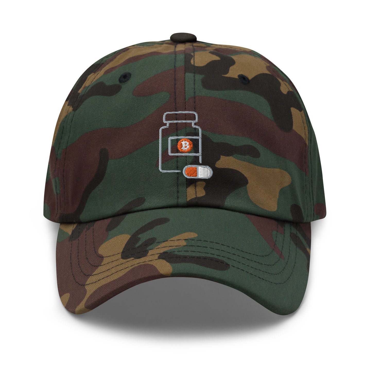 'Orange Pill' Dad hat