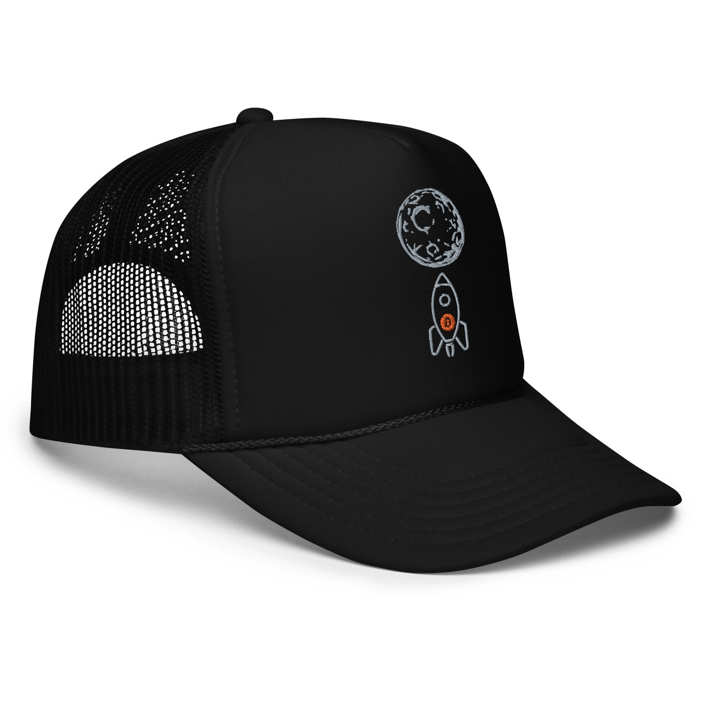 'To the moon' Foam trucker hat
