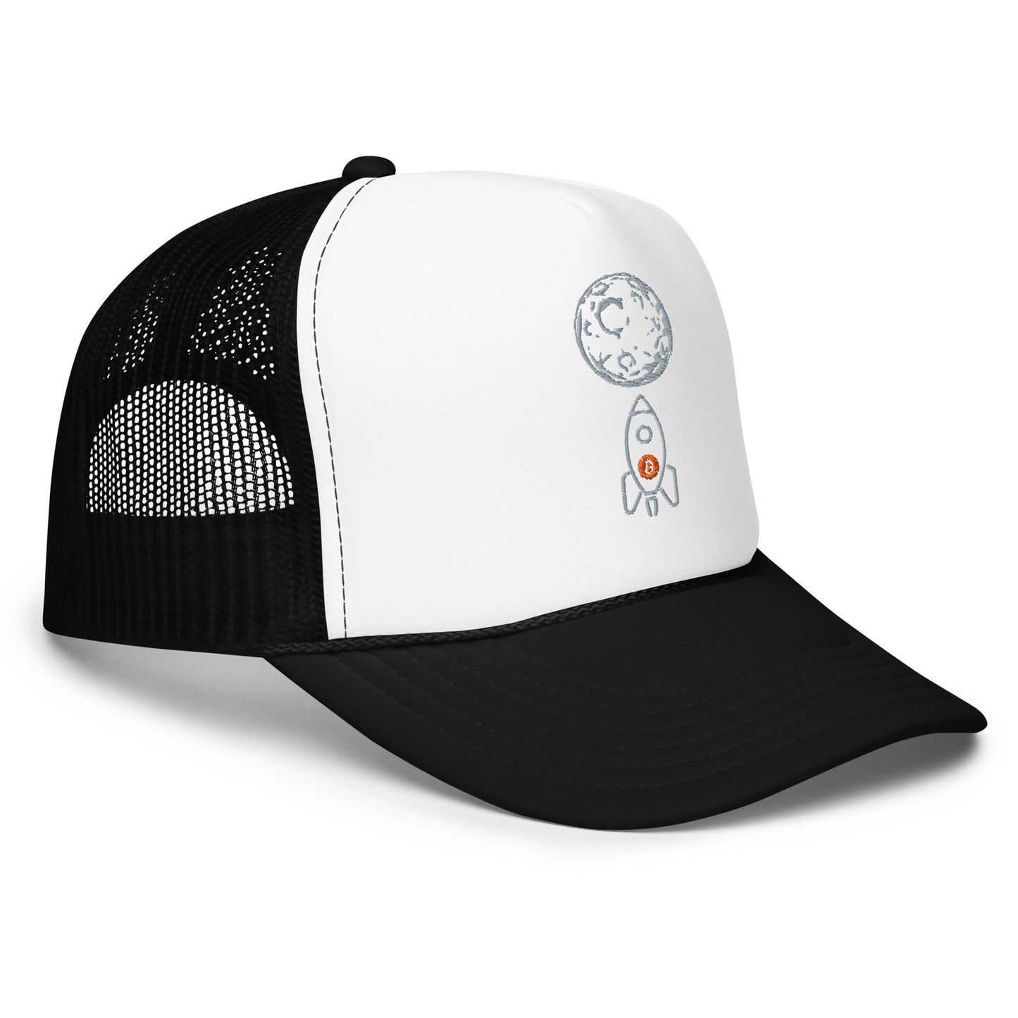 'To the moon' Foam trucker hat