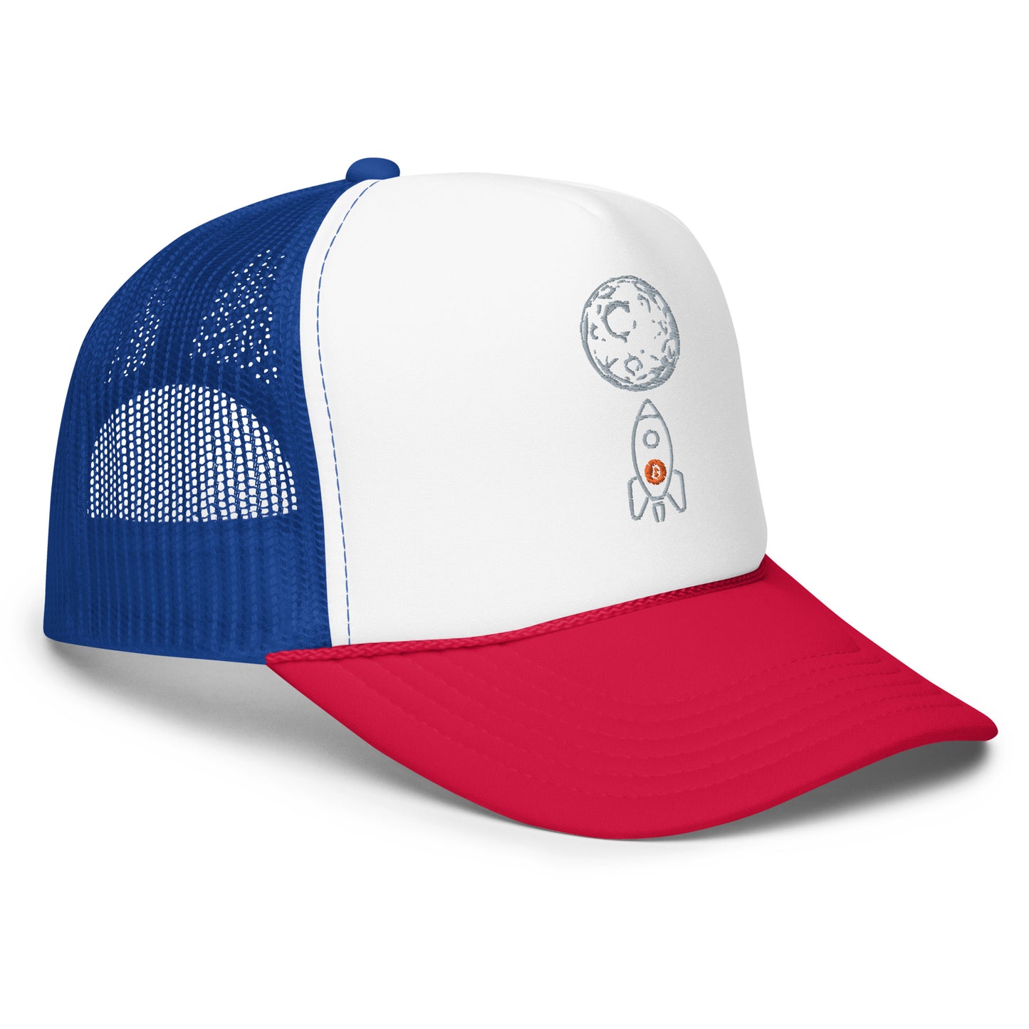 'To the moon' Foam trucker hat