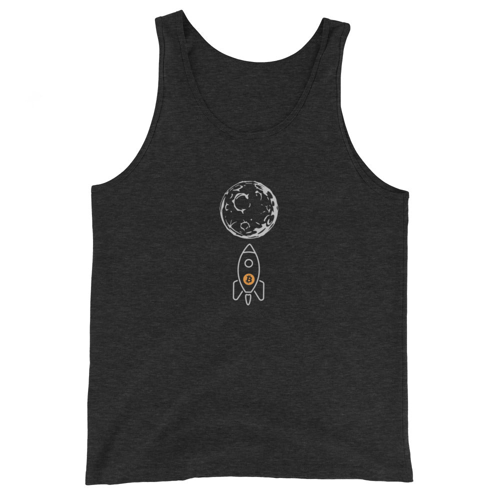 Men's 'To the moon' Tank (Dark)