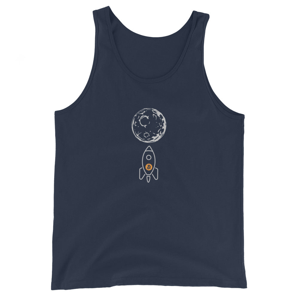 Men's 'To the moon' Tank (Dark)
