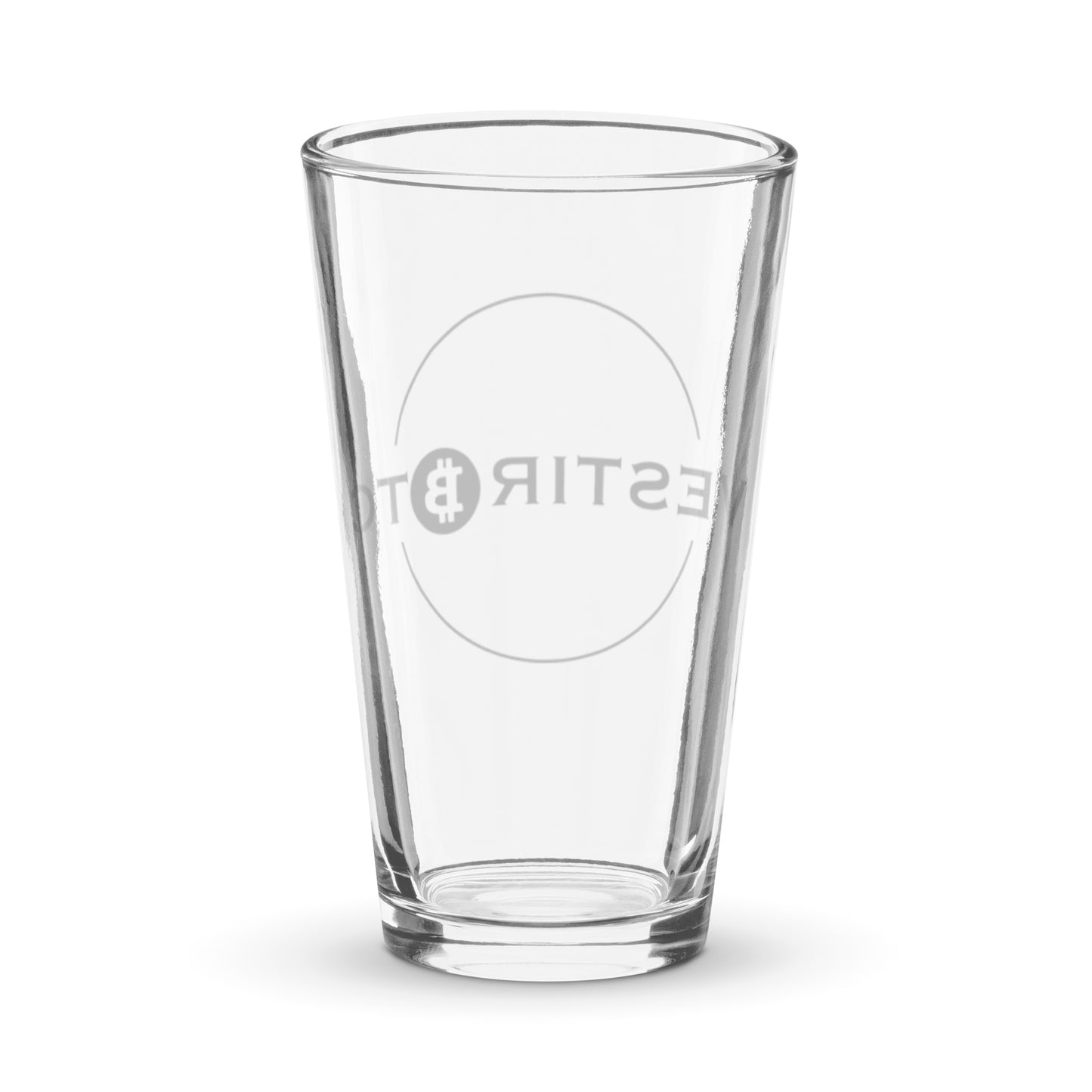 'Logo' pint glass