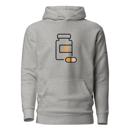 Unisex 'Orange Pill' Hoodie (Light)