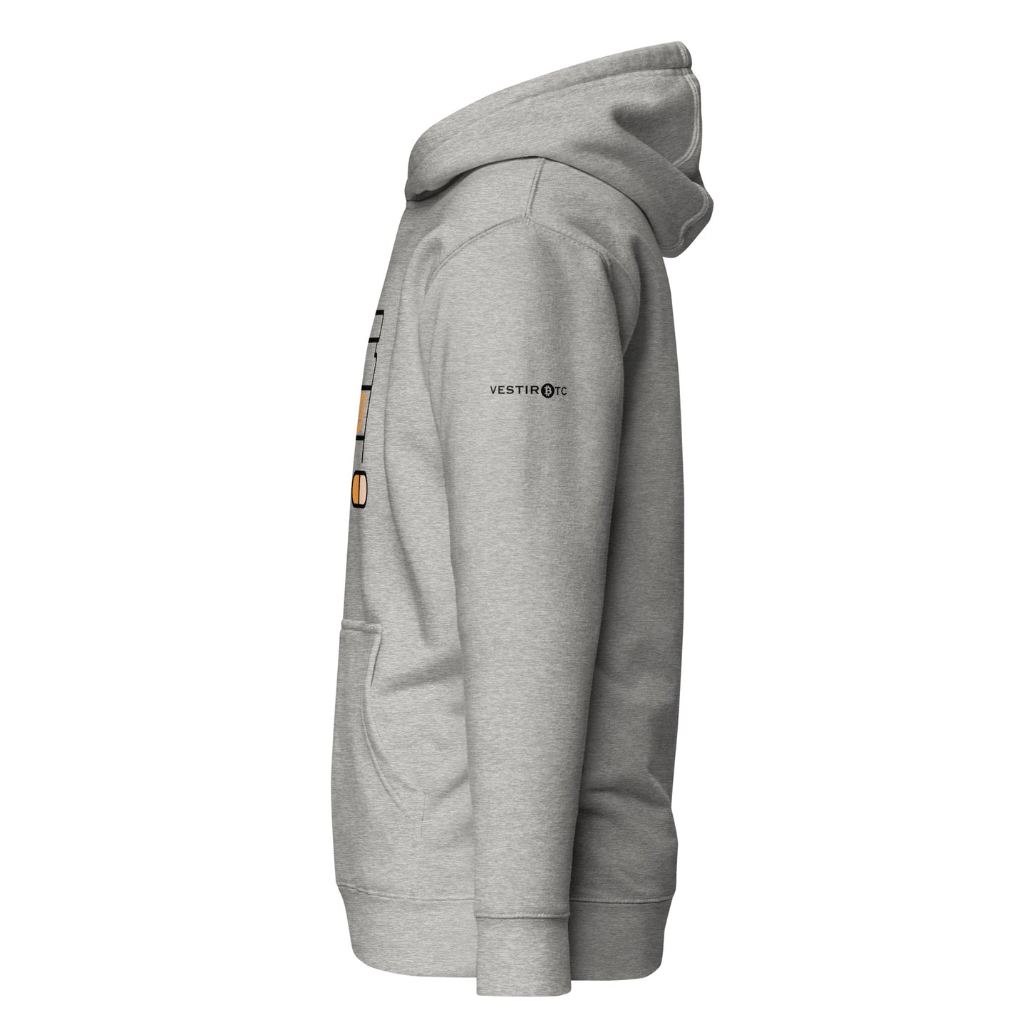 Unisex 'Orange Pill' Hoodie (Light)