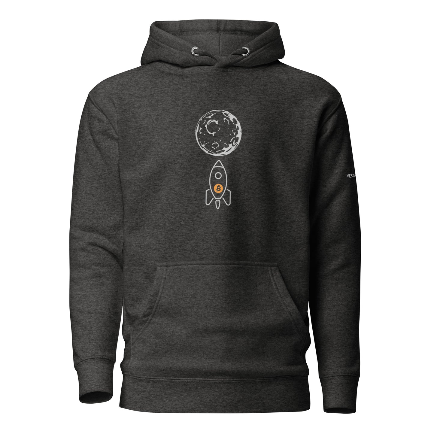 Unisex 'To the moon' Hoodie (Dark)