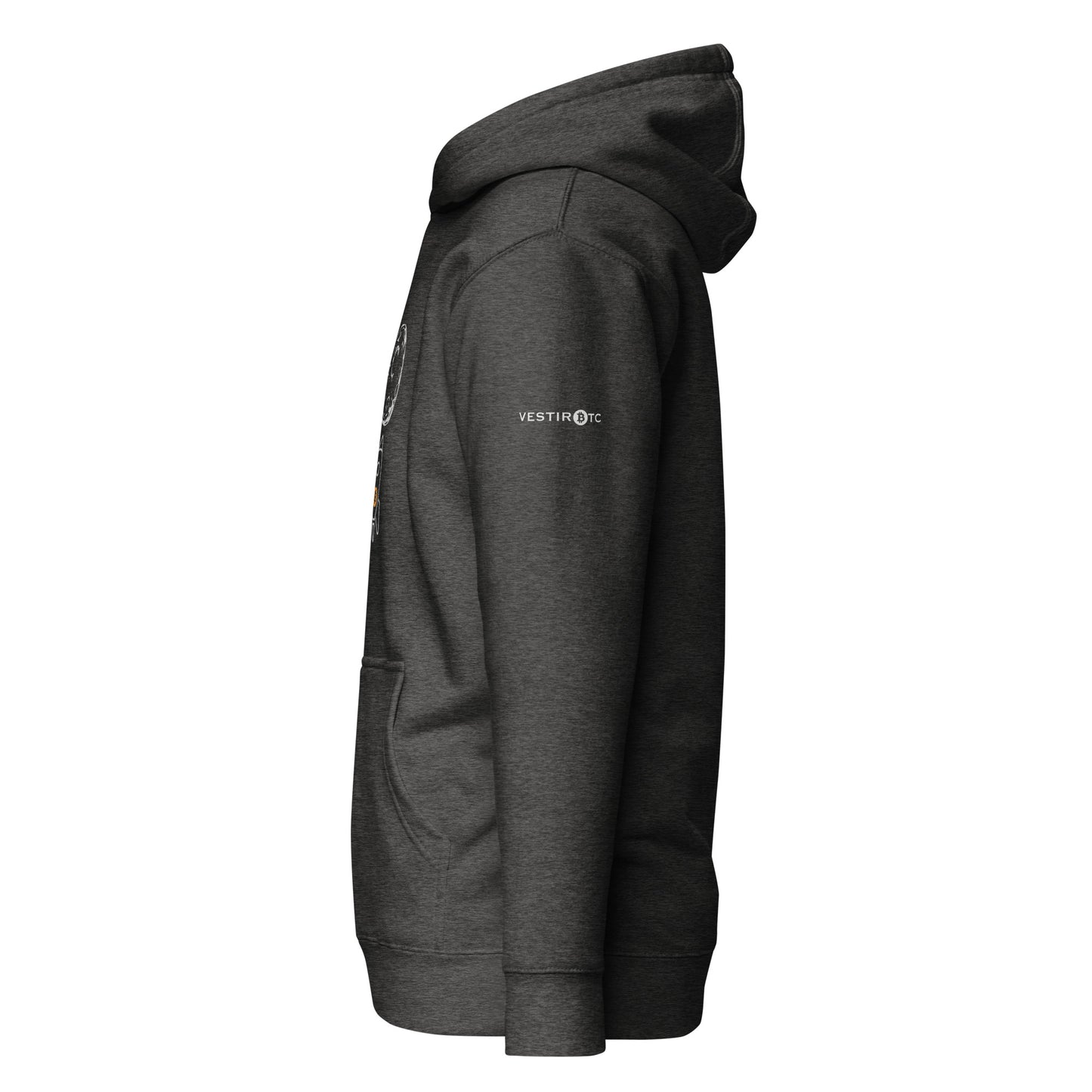 Unisex 'To the moon' Hoodie (Dark)