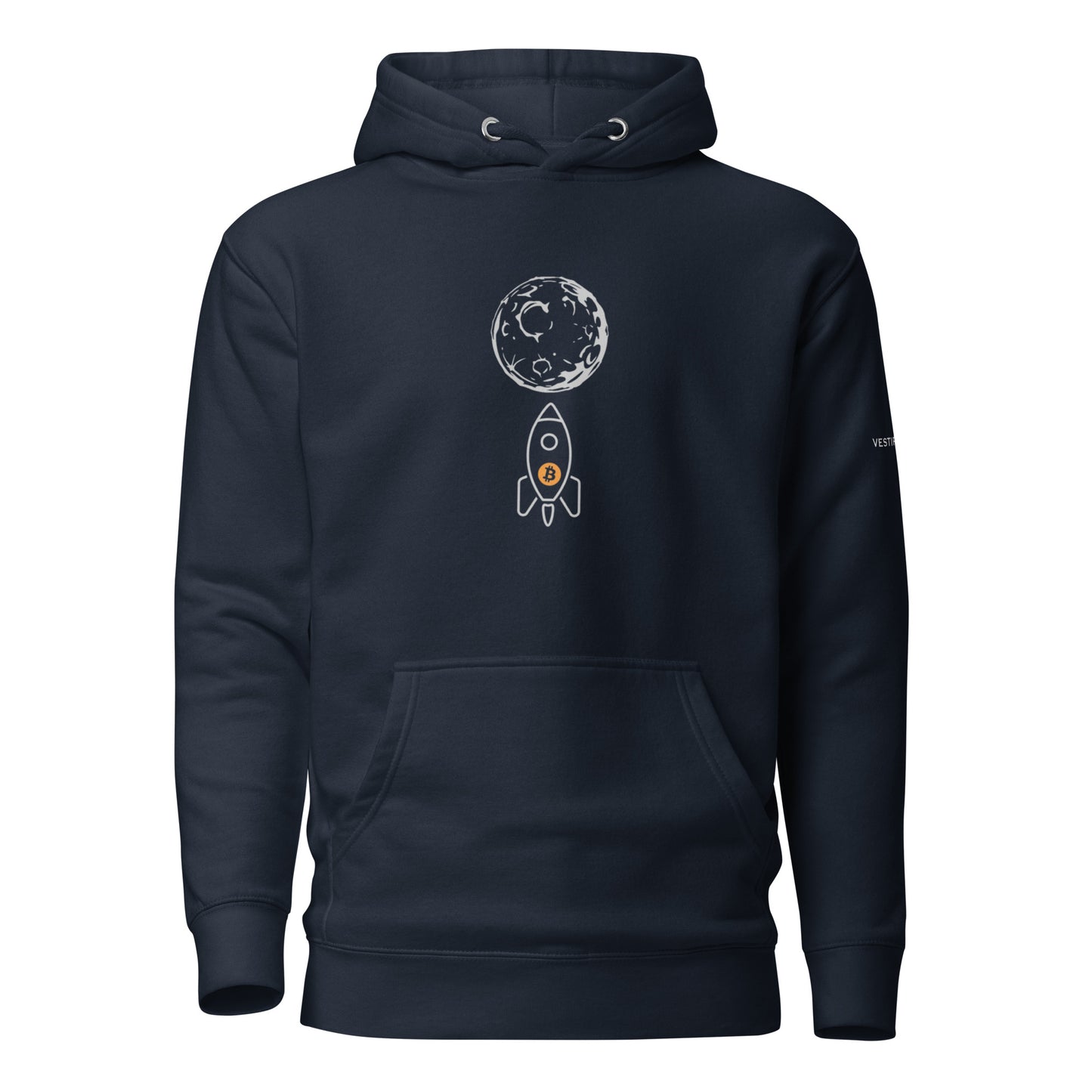 Unisex 'To the moon' Hoodie (Dark)