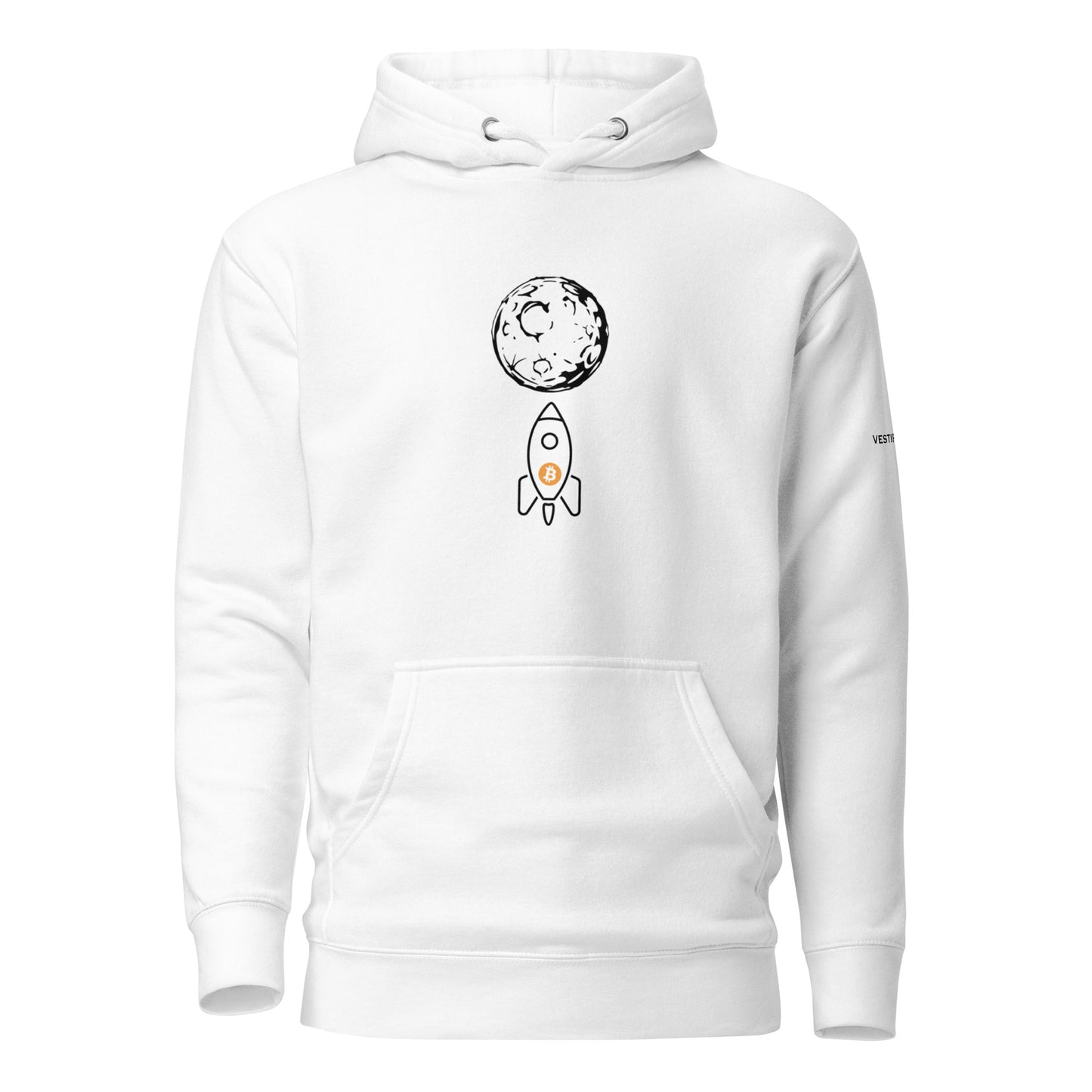 Unisex 'To the moon' Hoodie (Light)