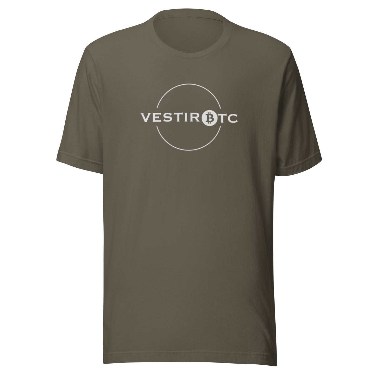 Unisex 'VestirBTC' t-shirt (Dark)