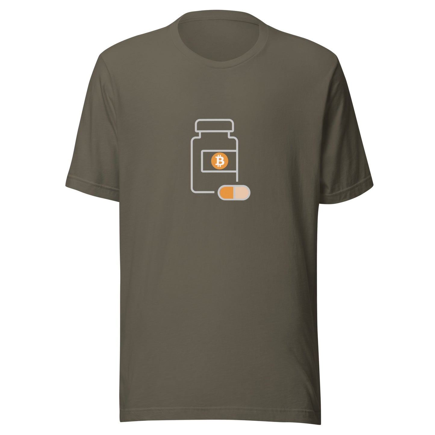 Unisex 'Orange Pill' t-shirt (Dark)