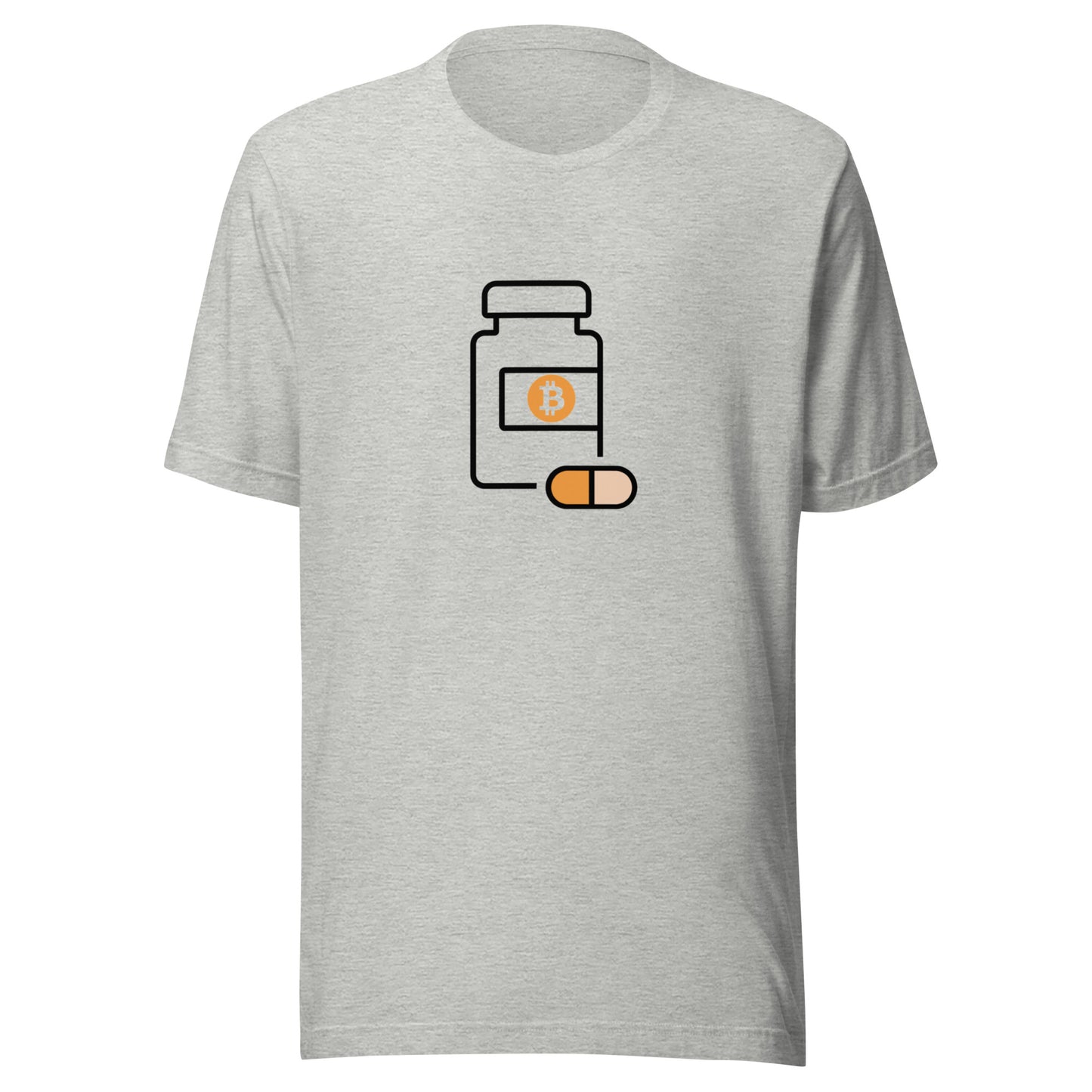 Unisex 'Orange Pill' t-shirt (Light)