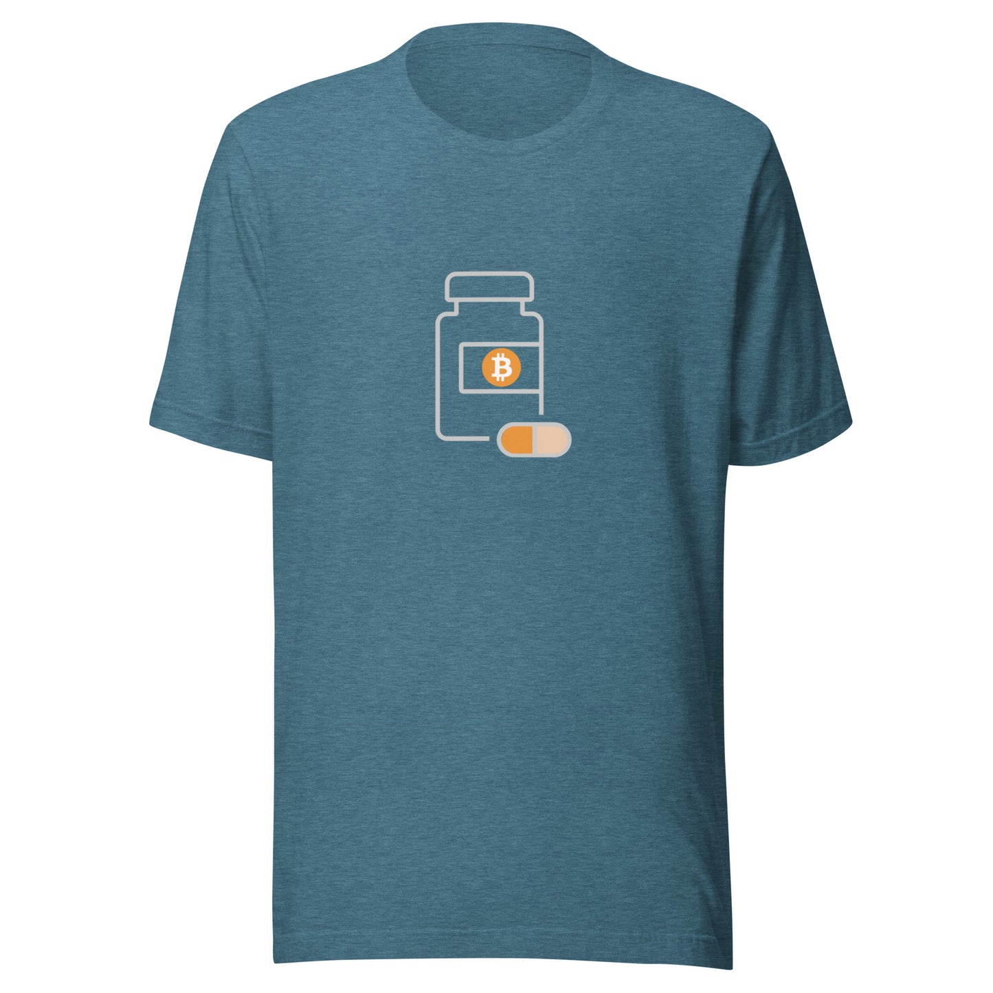 Unisex 'Orange Pill' t-shirt (Dark)