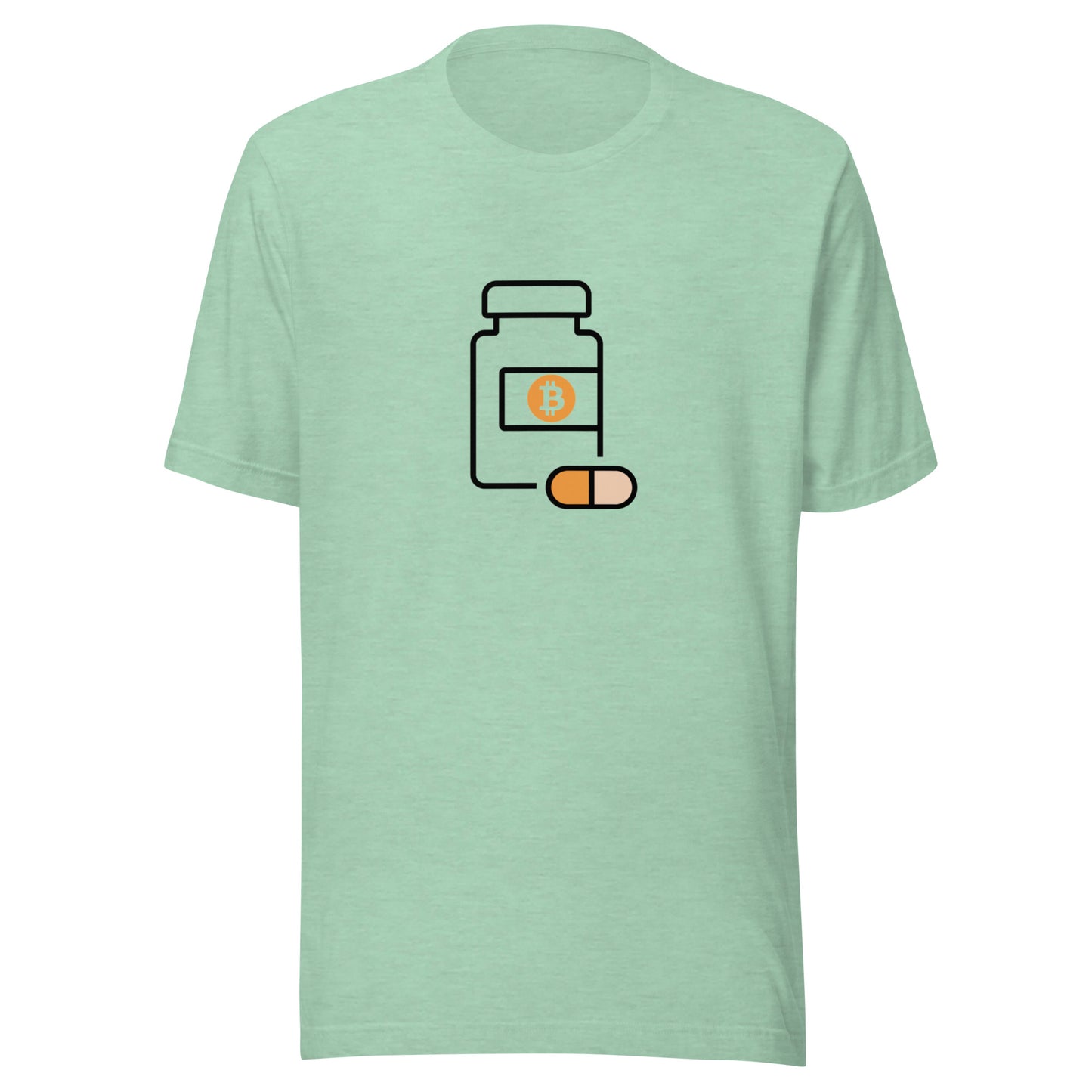 Unisex 'Orange Pill' t-shirt (Light)