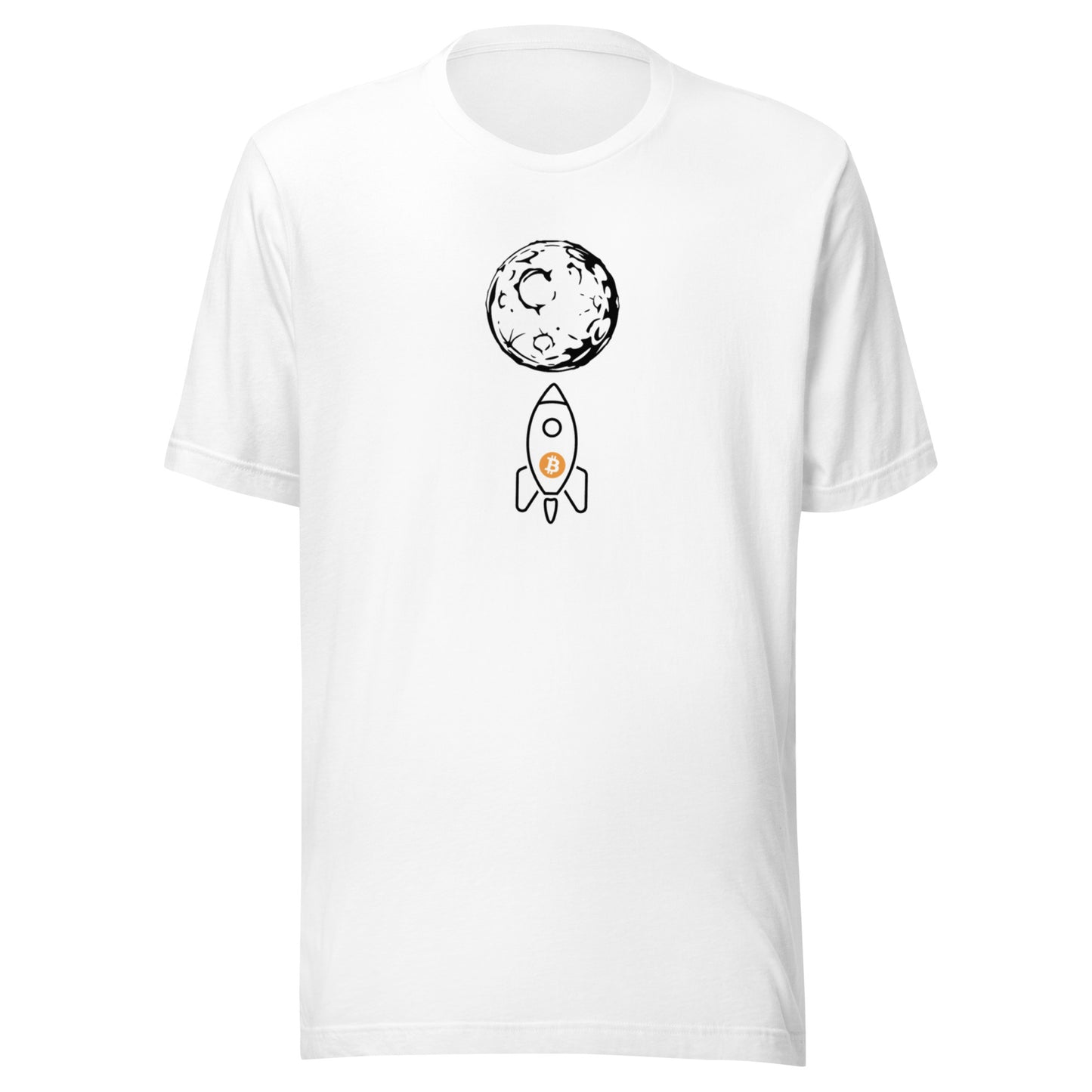Unisex 'To The Moon' t-shirt (Light)